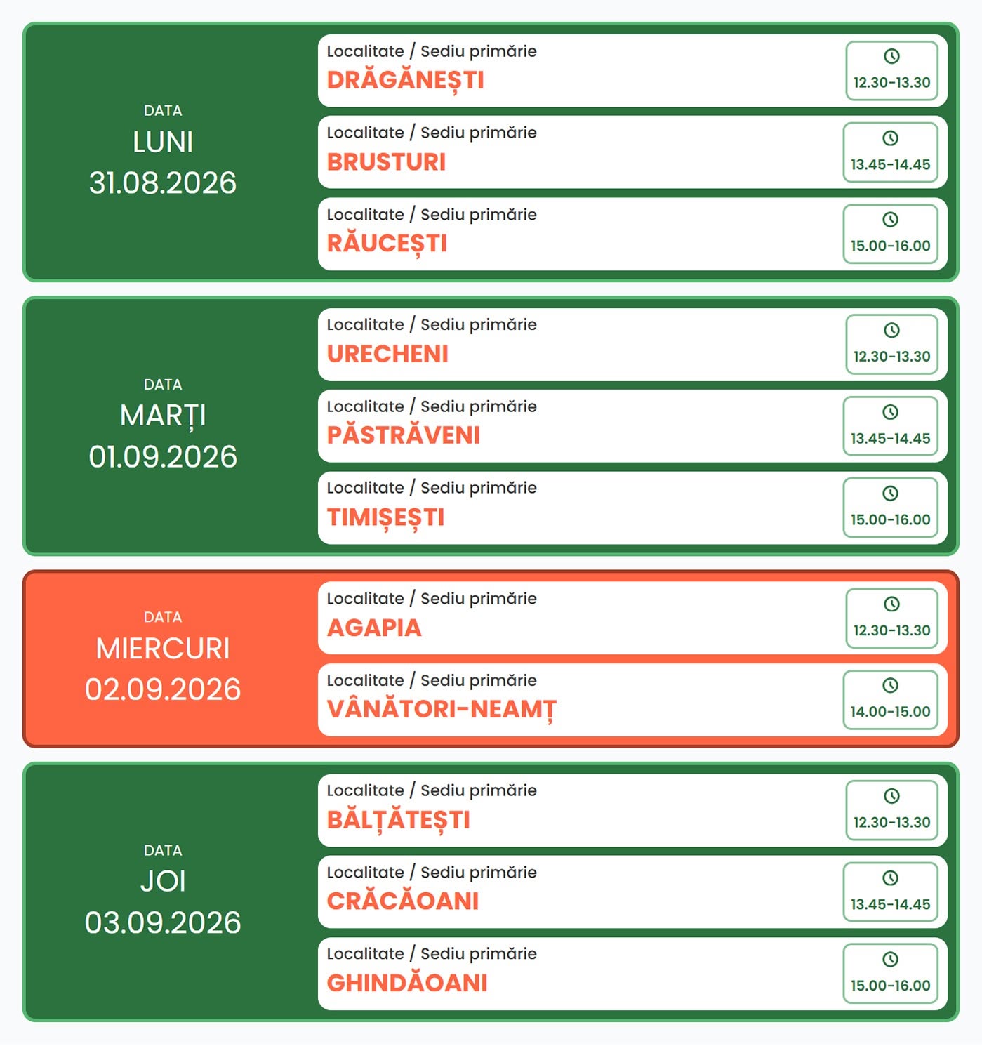 MIERCURI, 2 SEPTEMBRIE – CONTINUĂM SESIUNEA DE ANIMARE FSE+ ÎN TERITORIUL GAL!